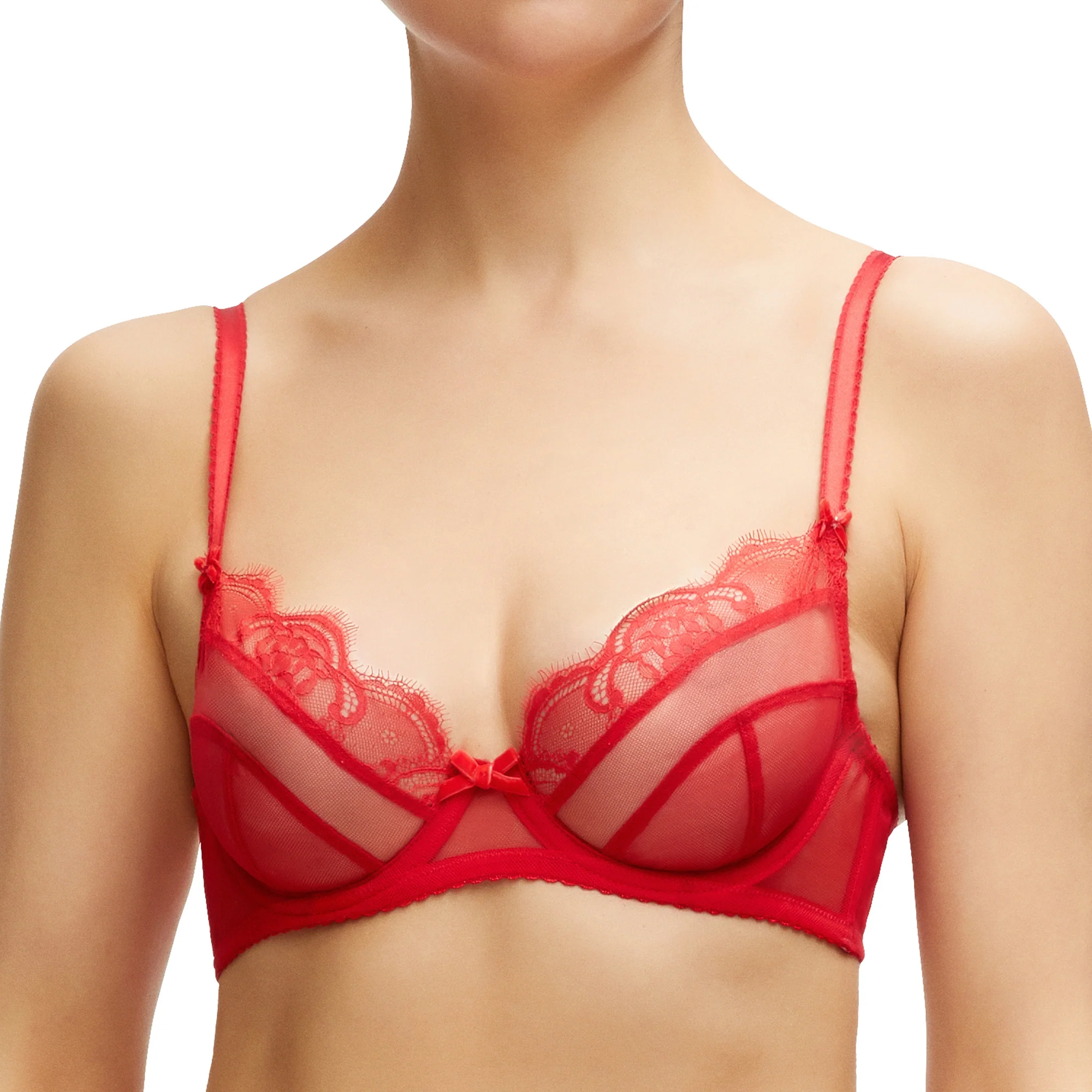 Muse Underwire Bra - Vermillion