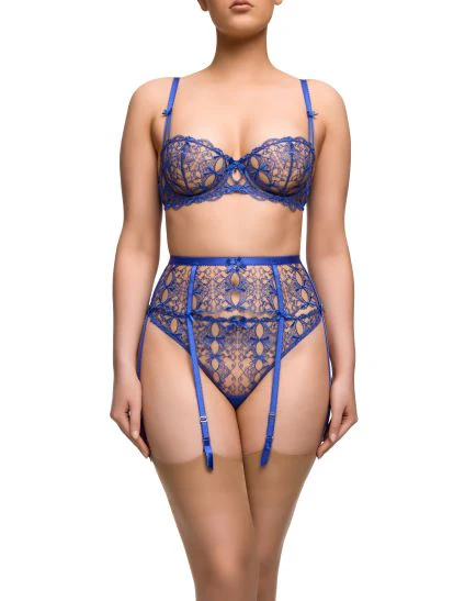 Harlow Hi Cut Brief - Lapis - Image 3