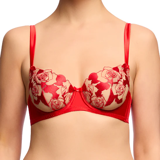 Rosabelle Underwire Bra - Flame