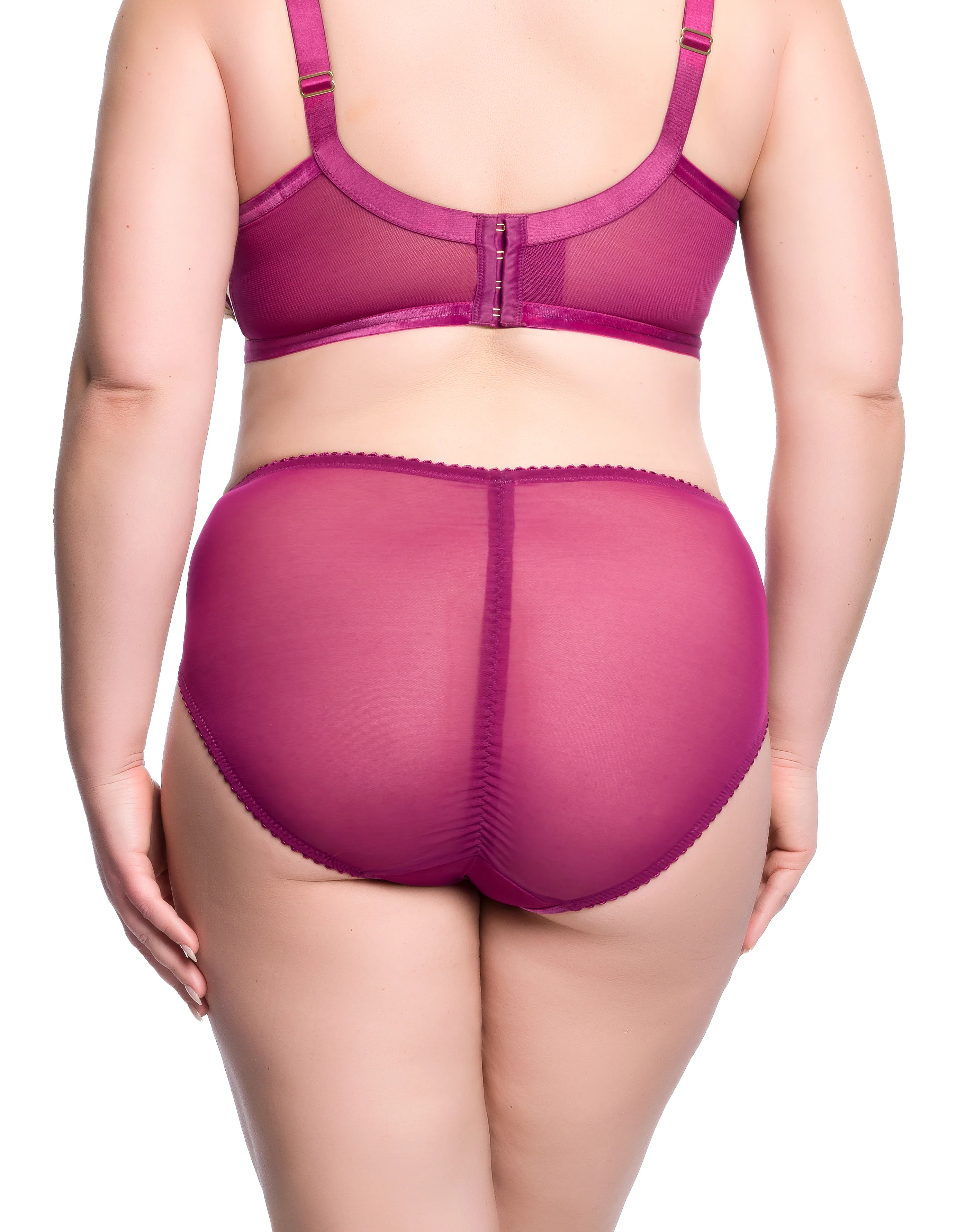 Rosewyn Full Figure Bra - Pinot Noir - Image 2