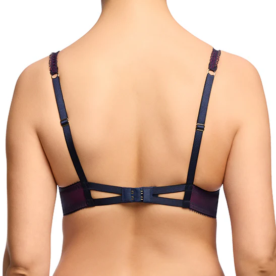 Savoir Faire Underwire Bra - Navy - Image 2