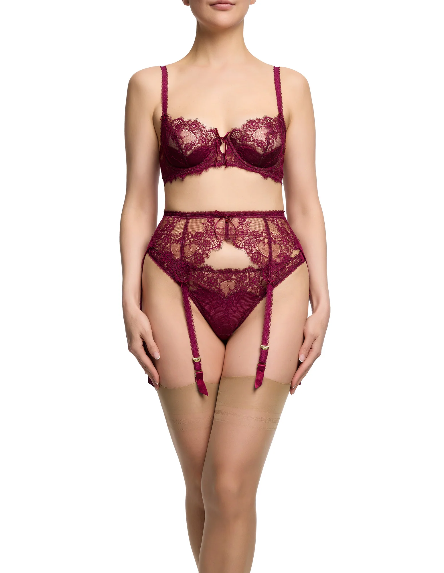 Zsa Zsa G-String - Mulberry - Image 3